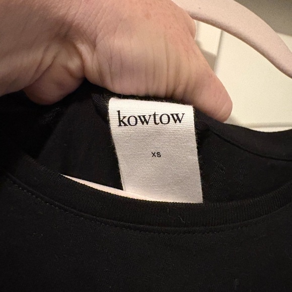 Kowtow black organic cotton tank swing dress size XS - Picture 4 of 6